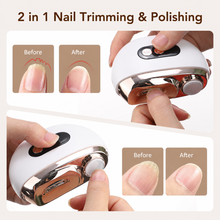 Norvaux™ 2-in-1 Multifunctional Electric Nail Clipper