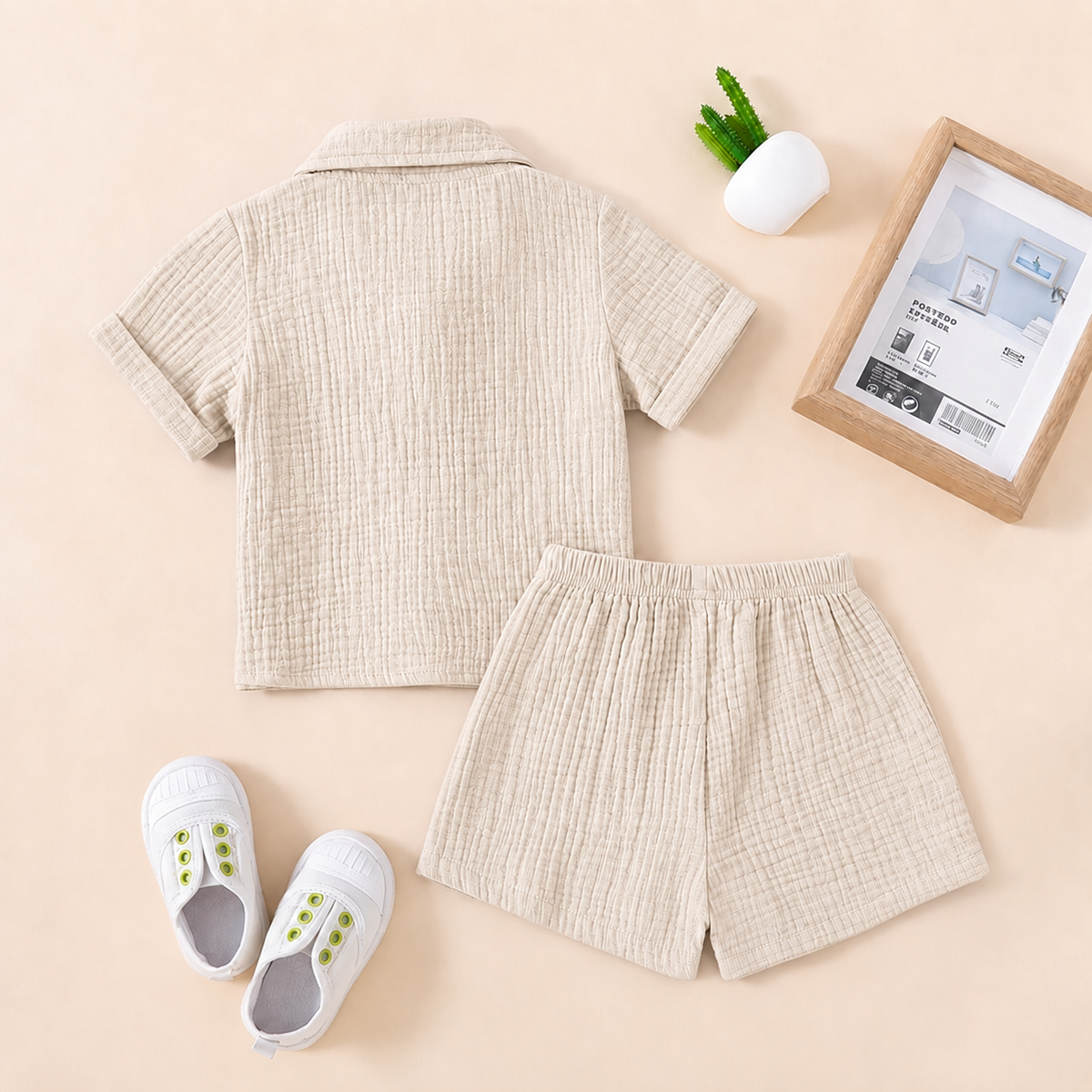 Norvaux Knitted Baby Sweater Set