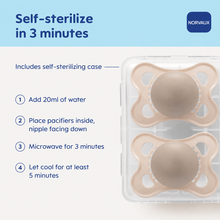 Norvaux Baby Pacifier Skin Soft Silicone